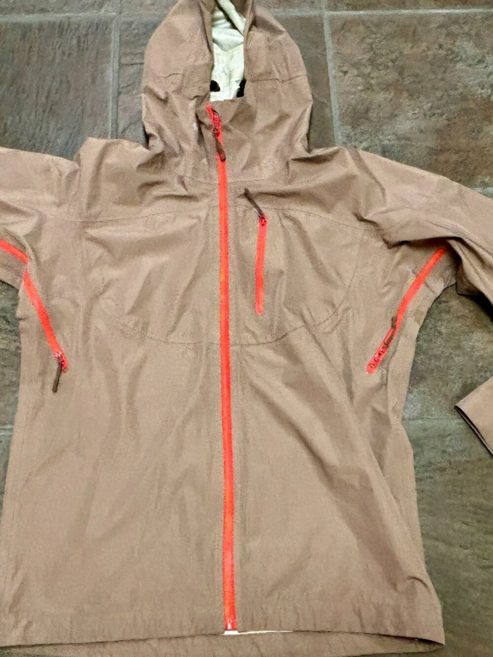 ~~Stoic Jacket Men's M Outdoor Rain Lightweight Hood...VGUC!! Waterproof Stoic